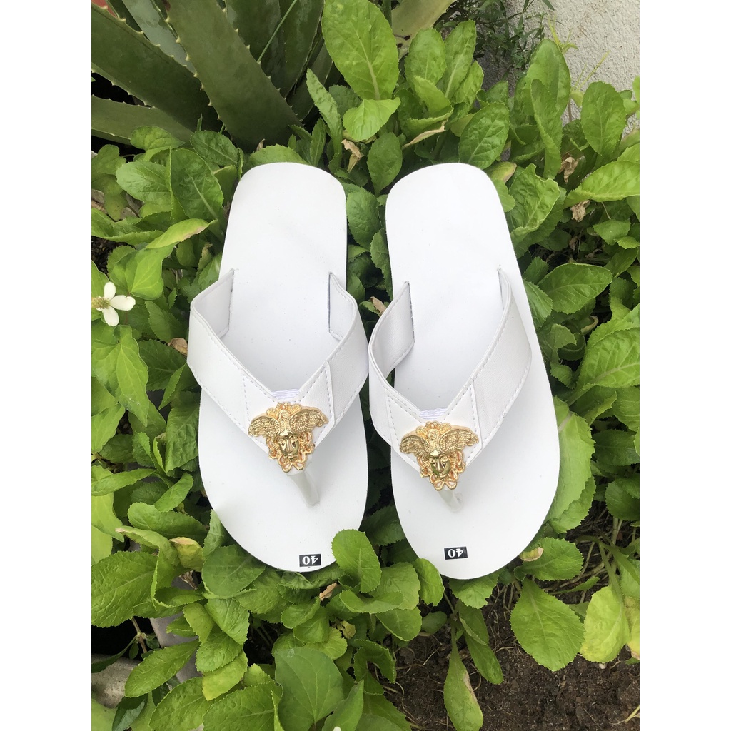 sandal đồng nai dép kẹp nam đế trắng quai trắng size từ 37 nam đến size 44 nam