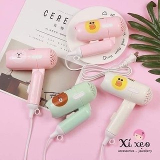 Máy Sấy Tóc Mini ( giao màu ngẫu nhiên)