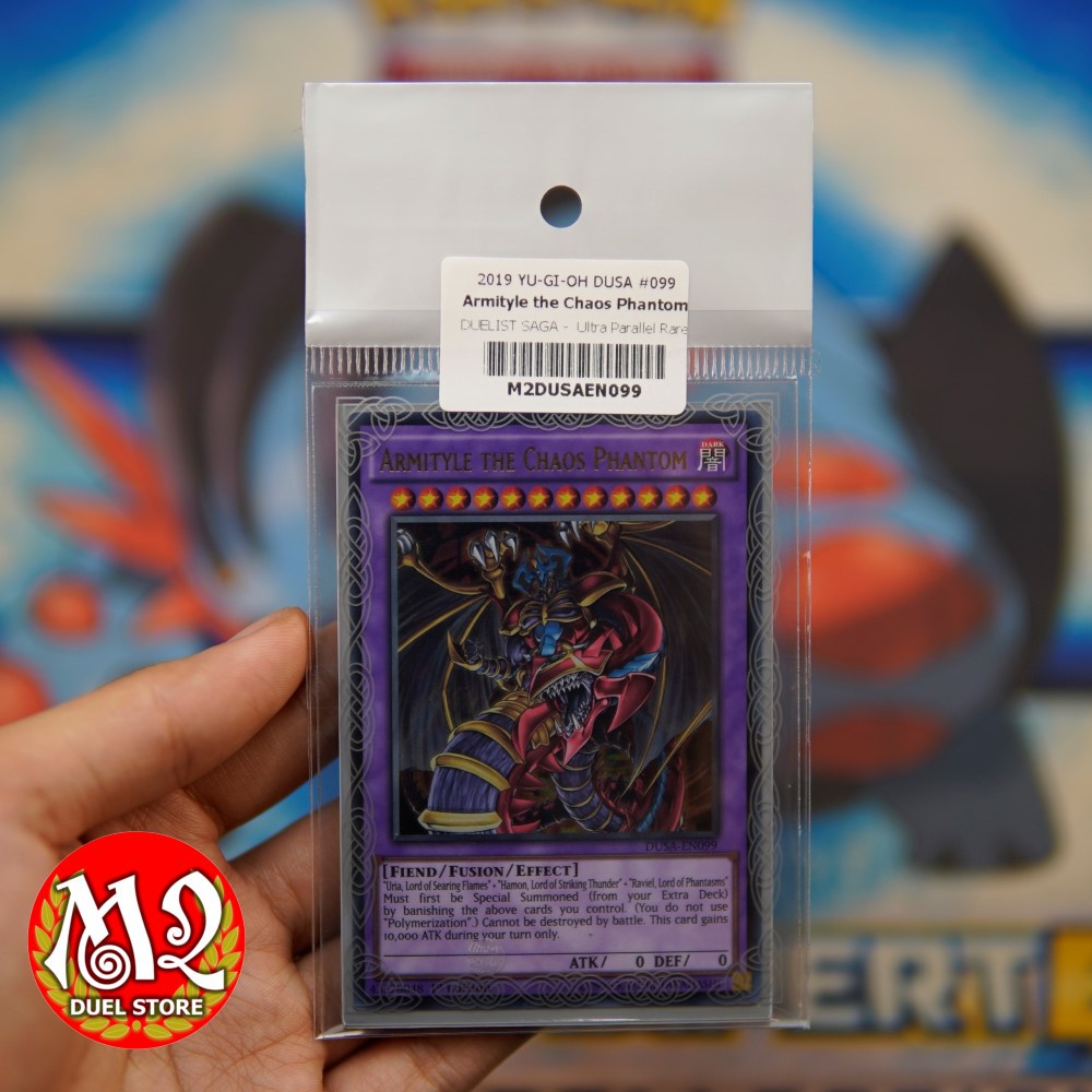 Thẻ bài Yugioh DUSA-EN099 Armityle the Chaos Phantom - Ultra Rare - lá bài Collector Pack của M2 DUEL Store