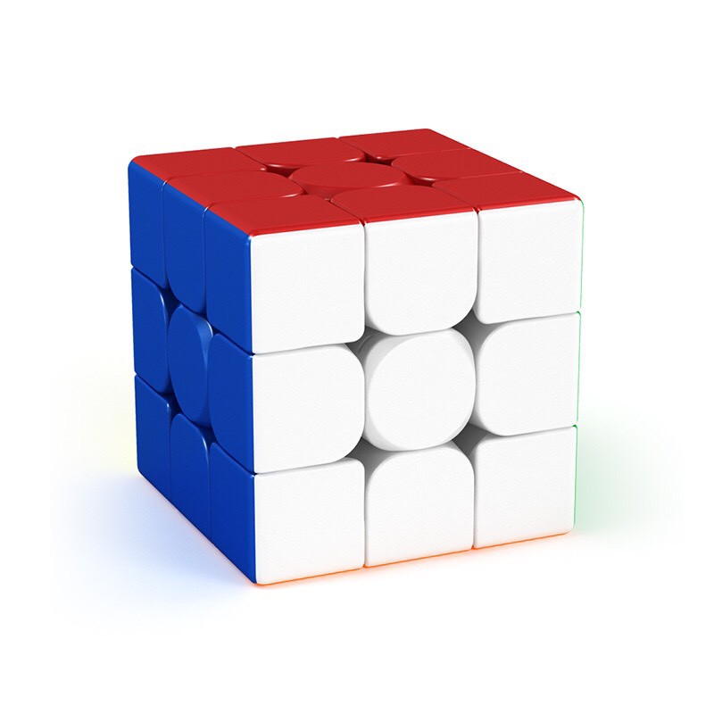 Rubik 3x3 - Rubik 3x3x3 MoYu 3M Stickerless Nam Châm Hãng Mod Cao Cấp Xoay Trơn, Cực Mượt, Bẻ Góc Tốt