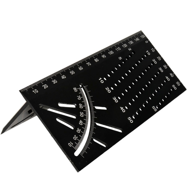Thước Đo Góc 45 / 90 Độ Bằng Hợp Kim Nhôm Cao Cấp