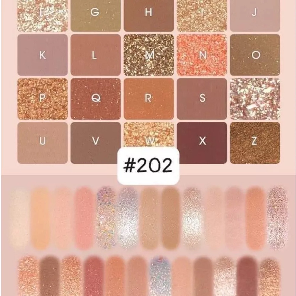 Bảng phấn mắt trang điểm Back to reality 202 GOGO TALES 25 ô GT282 NPP Shoptido