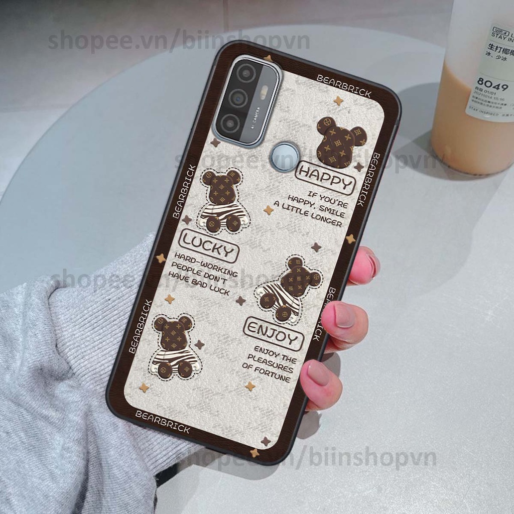 Ốp Oppo A53 hình gấu bear brick đẹp độc lạ, thời trang, cá tính