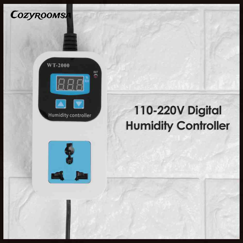 Ổ Cắm Cảm Biến Độ Ẩm 110-220V