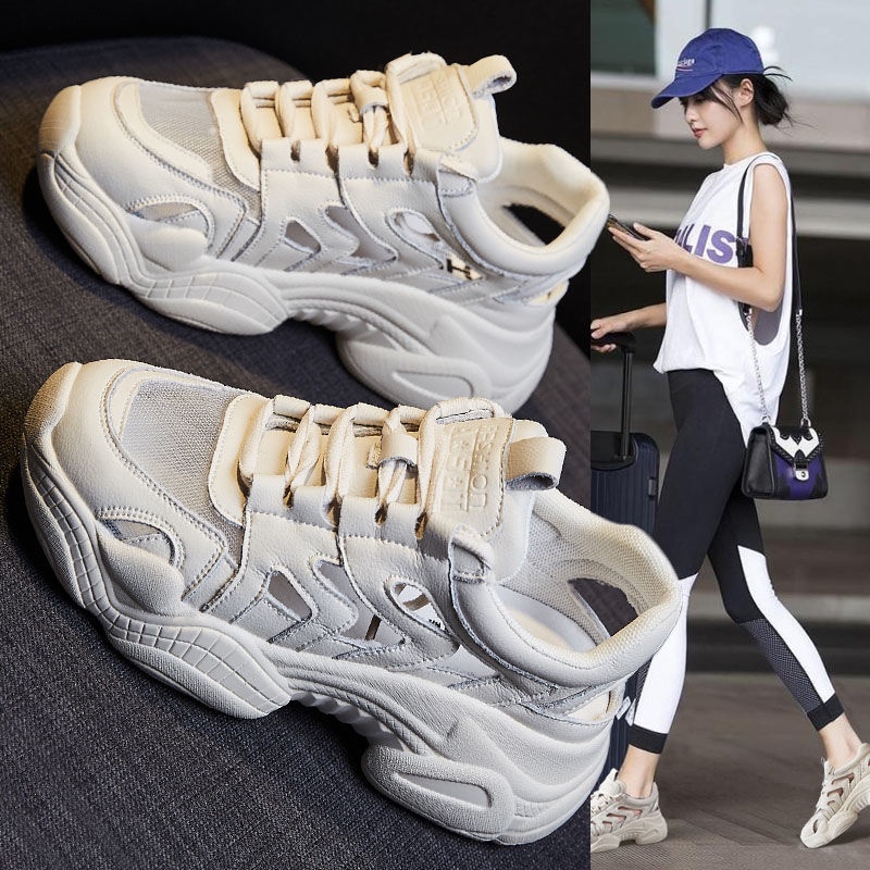 Xăng đan Thể Thao Đế Dày Thời Trang Mùa Hè Hàn Quốc Hàng Mới Dành Cho Bạn Nữ S 2022