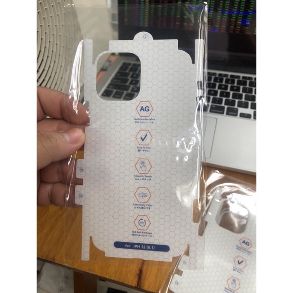 miếng dán PPF cho iphone chống trầy,chống vân
