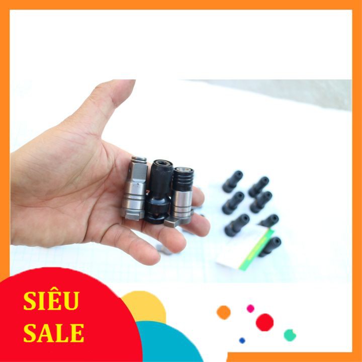 Đầu chữ T bulong + đầu chữ T chuyên vít + đầu chuyển vít thay thế cho đầu máy Makita, Hitachi, Dewalt, Ken...