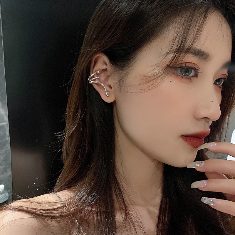 [ TỔNG HỢP TRANG 01 ] 33 Mẫu Bông Tai Khuyên Tai Kẹp Vành Hình Bướm Đính Đá Siêu Sang Dự Tiệc Mainia Shop
