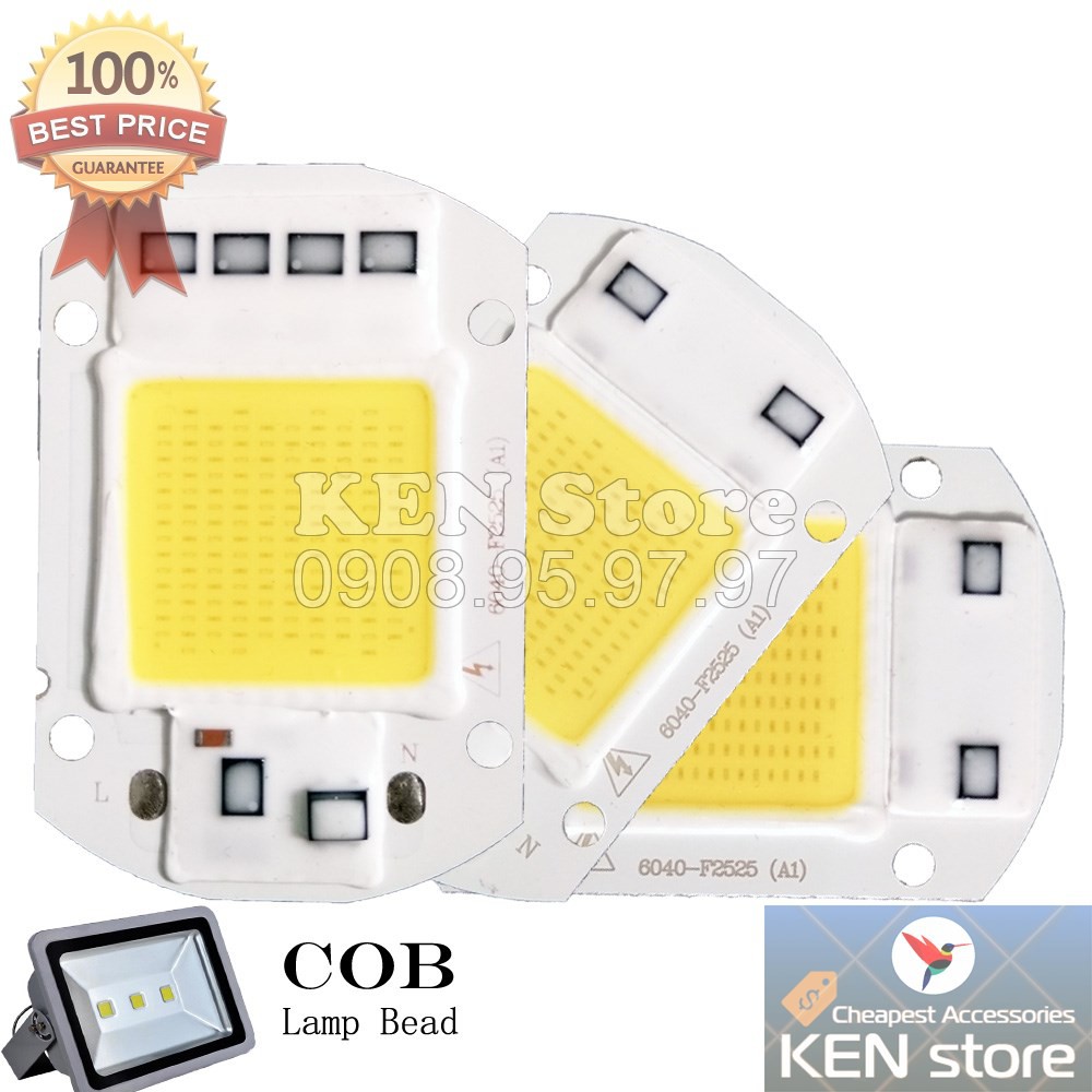 Bóng led 20W 30W 50W điện 220V AC