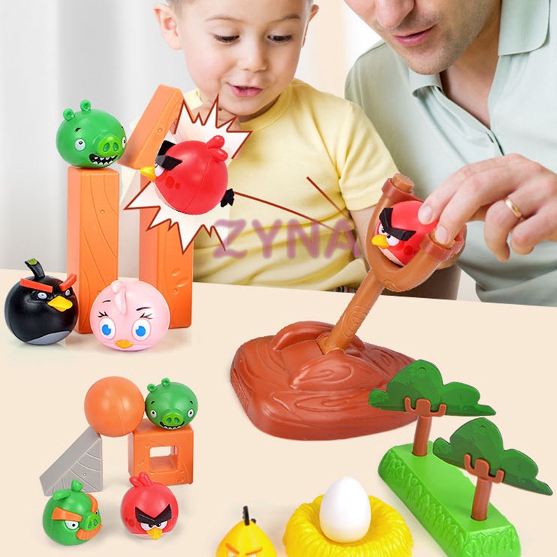 Bộ Đồ Chơi Lắp Ráp Hình Angry Birds 3D Cho Trẻ Em