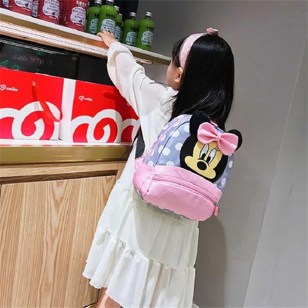 Ba Lô Hình Chuột Minnie Dễ Thương Cho Bé
