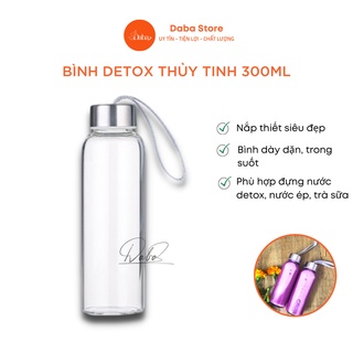 Bình Detox Thủy Tinh 330ml