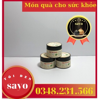 Mặt nạ tỏi đen Sayo chống lão hóa da giúp da luôn căng mịn