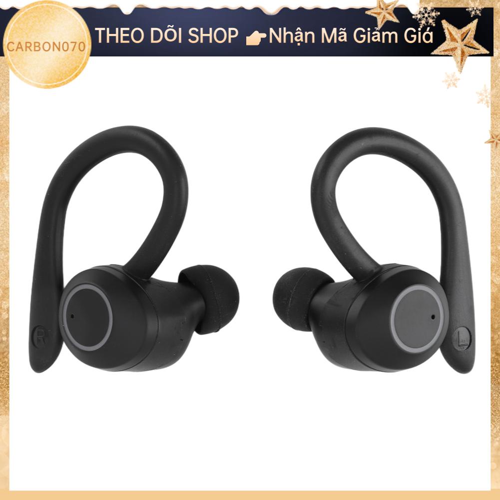 Carbon070 Tai nghe Bluetooth Chống nước Âm thanh nổi chống ồn không dây có Mic Earhook để lái xe Du lịch thể thao