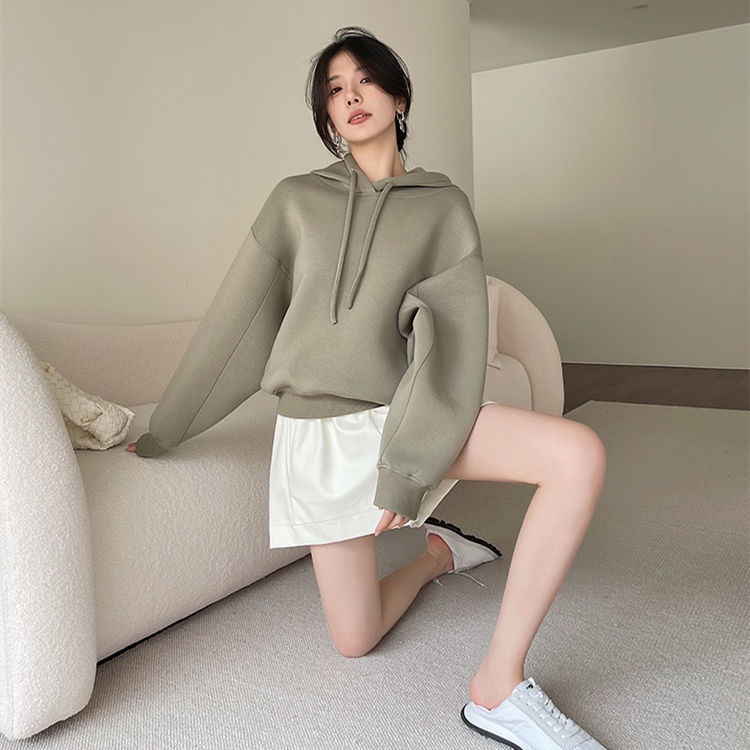 Áo hoodies có nón dài tay thời trang nữ