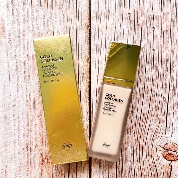 [Siêu Sale] [Chính hãng] Kem Nền The Face Shop Gold Collagen Ampoule Foundation FMGT 40ml - 201