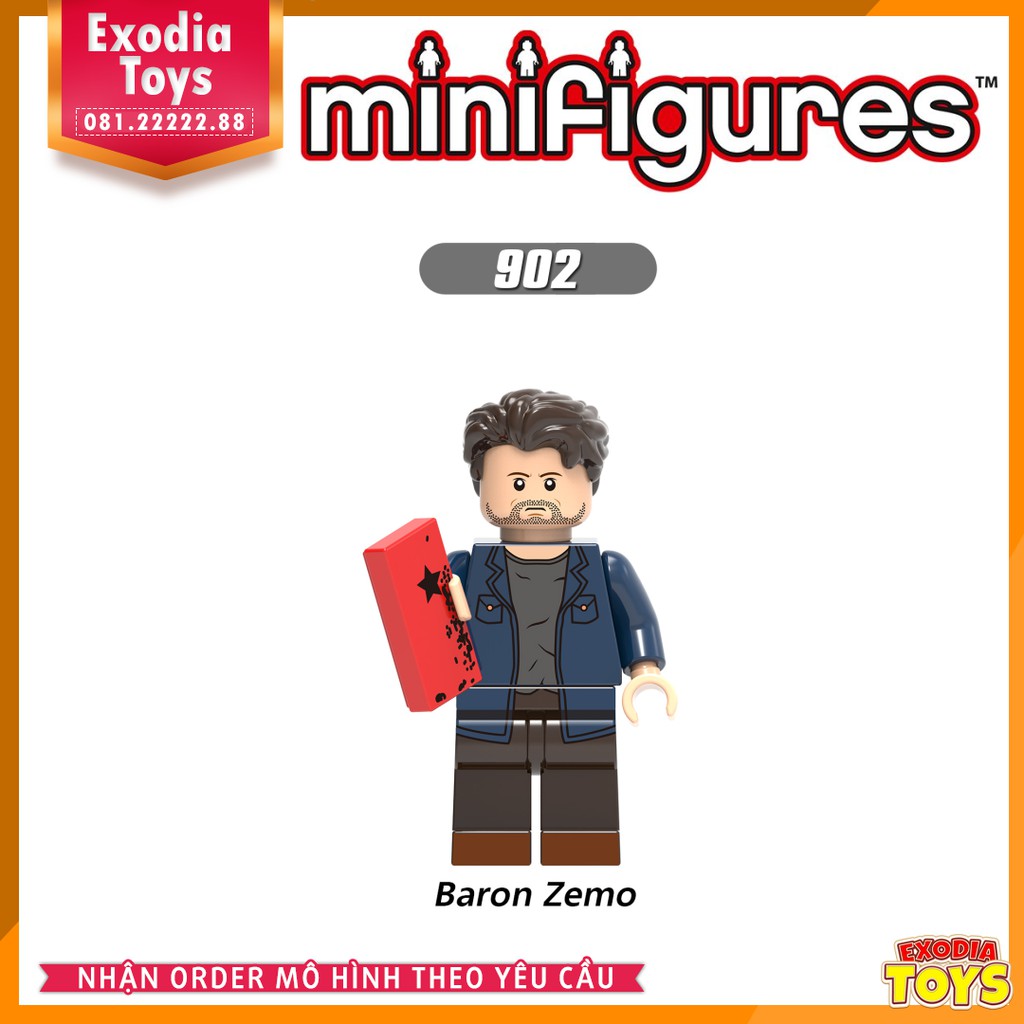 Xếp hình Minifigure Marvel Siêu anh hùng Người Kiến và Chiến Binh Ong - Đồ Chơi Lắp Ghép Sáng Tạo - XINH X0197