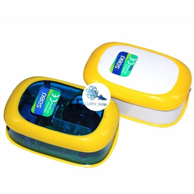 Máy Sủi Khí Oxy Yên Tĩnh SB-9903A SB-9905A - Ít Ồn Hơn Loại Thường - Guppy Xanh