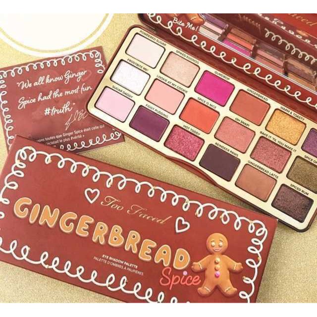 PHẤN MẮT TOO FACED GINGERBREAD SPICE EYESHADOW PALETTE 18 Ô