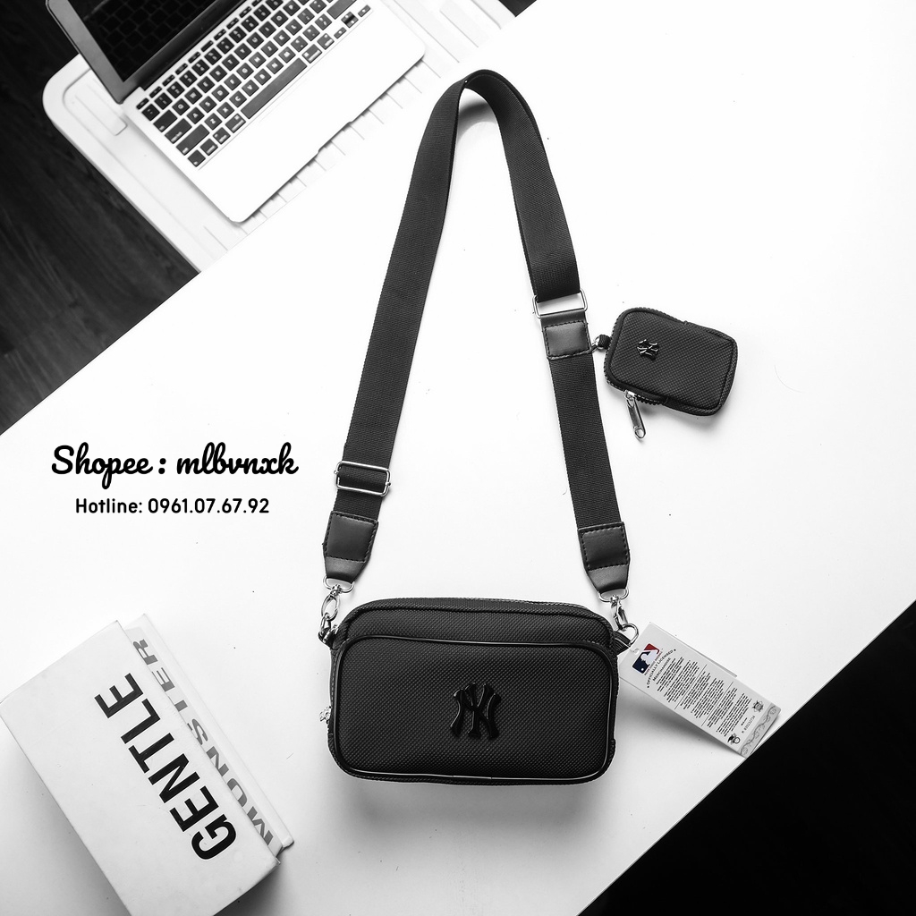 ẢNH THẬT - Túi Đeo Chéo MLB Sling Mini New York Bag NEW 2022 VNXK - HÀNG XUẤT DƯ FULLTAG