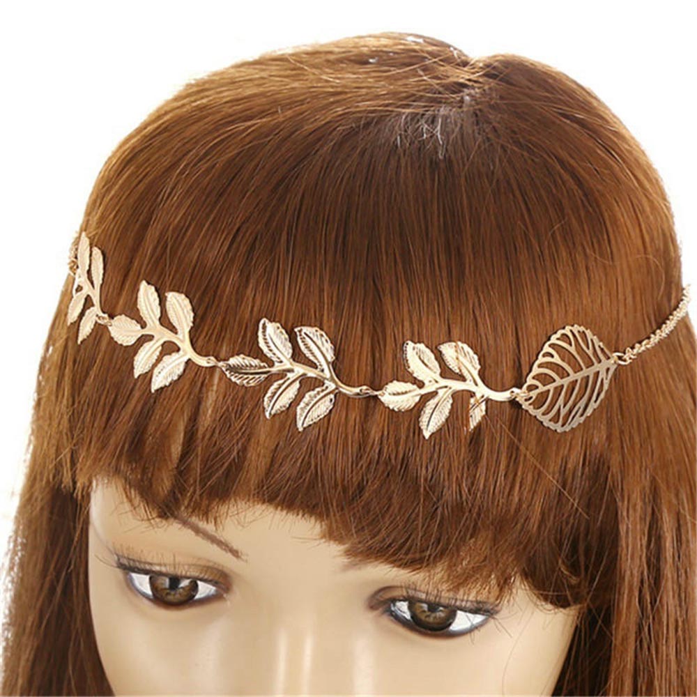 Vòng đầu trang trí hình lá xinh xắn OCEANMAP