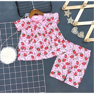 Bộ thun bozip bé gai size đại