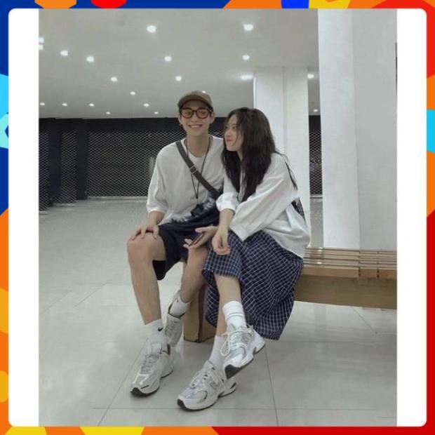 [FreeShip+ Hàng Cao Cấp] Giày NB 530 kem trắng be vàng xịn, Giầy New Blace trắng kem sữa nâu full phụ kiện