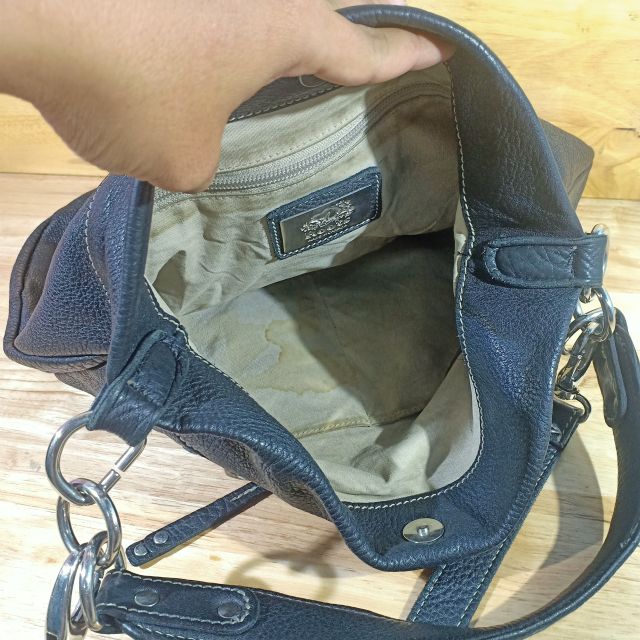 Túi xách công sở da thật secondhand  050709