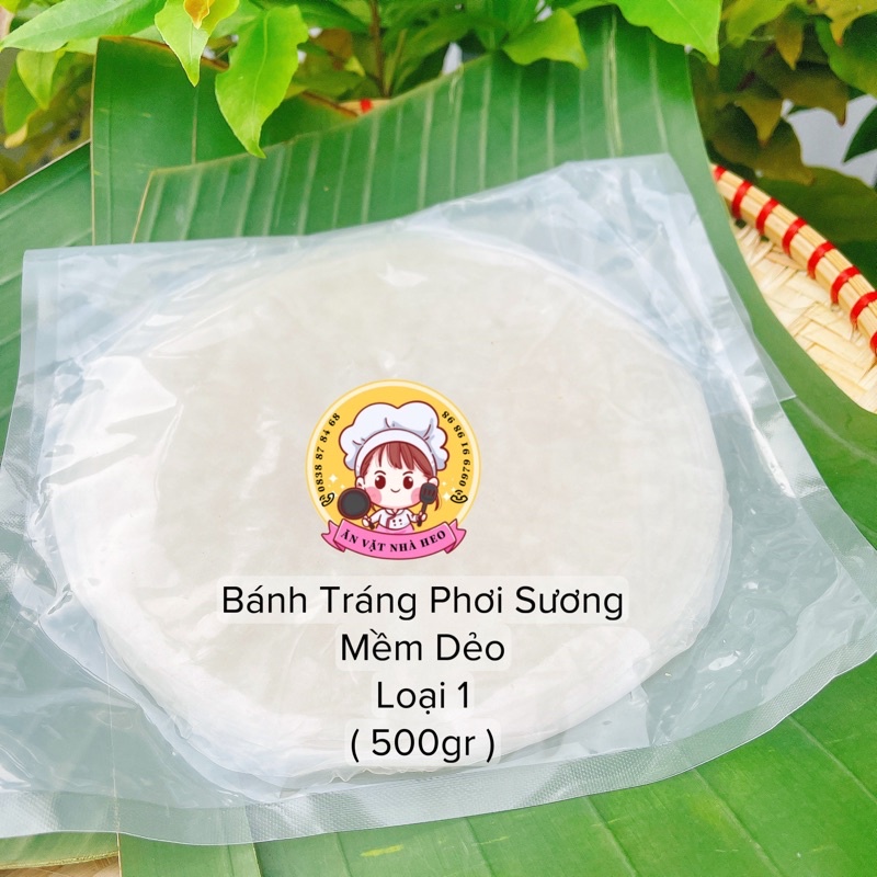500gr Bánh Tráng Phơi Sương Mềm Dẻo Loại 1