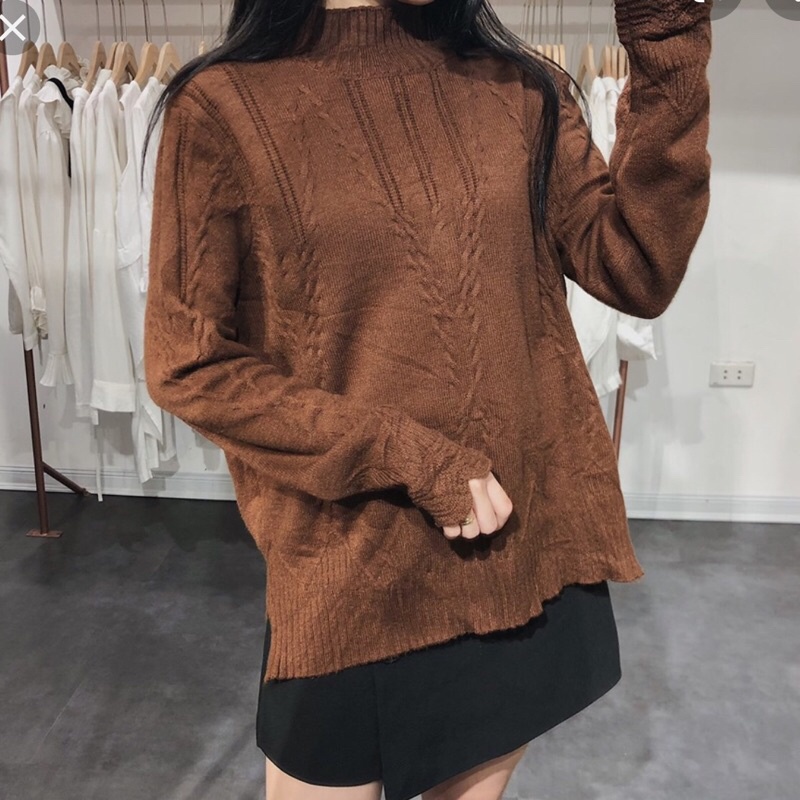 Áo len si tuyển kiểu dáng Hàn Quốc đẹp