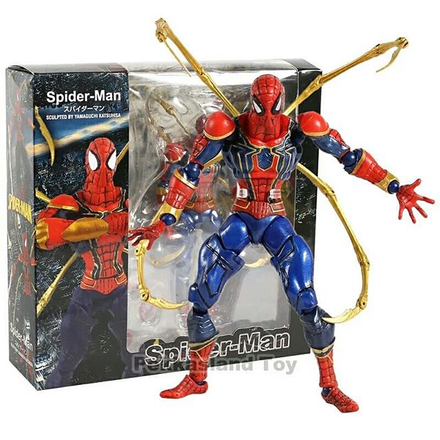 Mô hình Action Figure: Iron Spider - Amazing Yamaguchi Revoltech