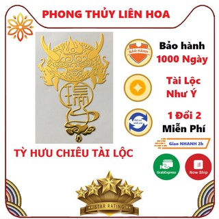 Miếng dán ốp điện thoại Tỳ Hưu thu hút tài lộc - PHONG THỦY LIÊN HOA