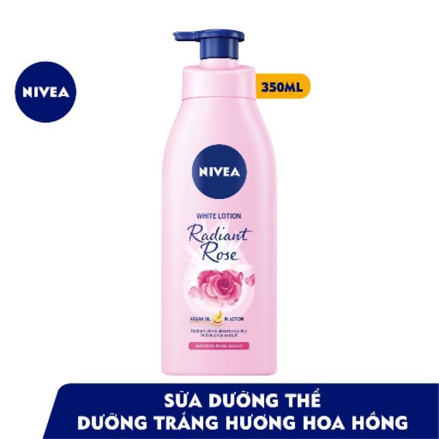 Sữa dưỡng thể trắng da hương hoa hồng