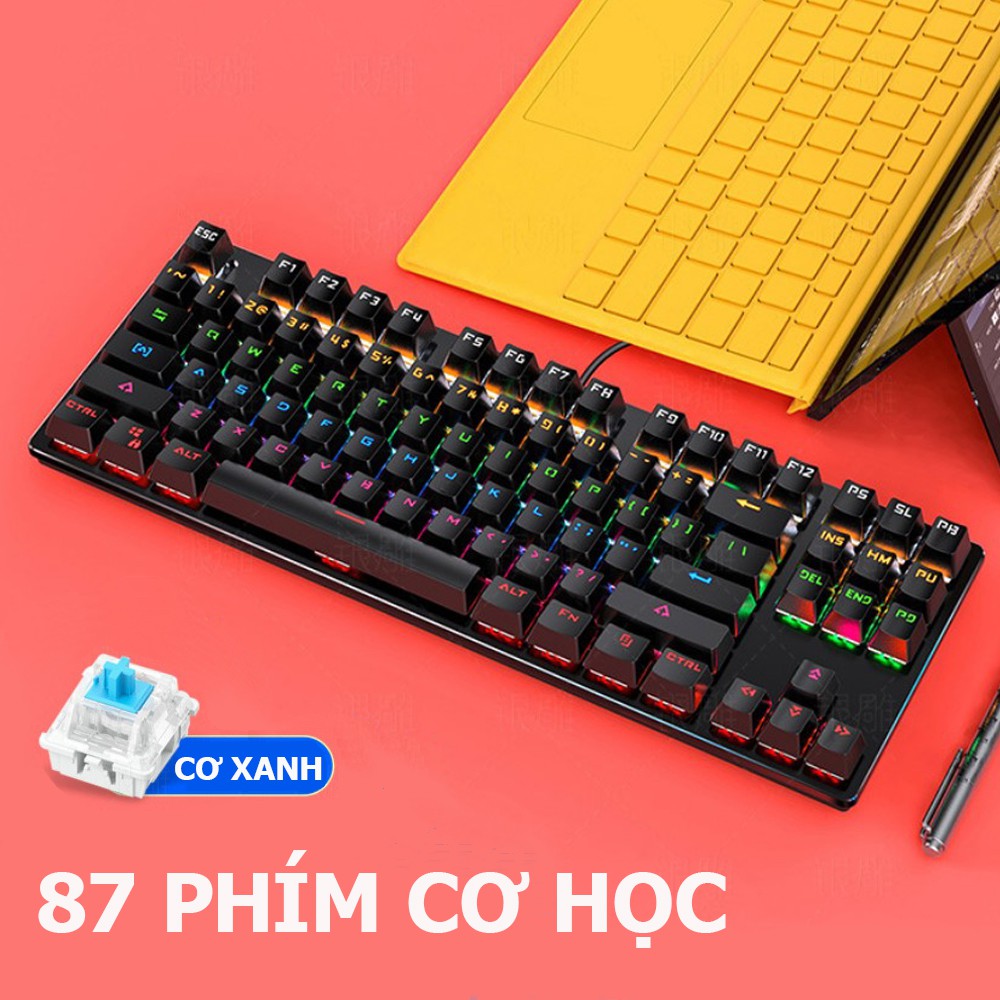 Bàn Phím Cơ Gaming Crack K400 Led 10 Chế Độ Khác Nhau