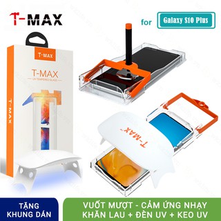 Kính uv cảm ứng siêu âm t-max cho samsung note 10 plus/ note 20 ultra / s10 plus/ note 9