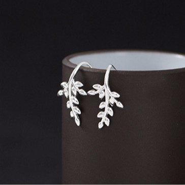 Đôi Bông Tai Mạ Bạc 925 Thời Trang Dành Cho Nữ