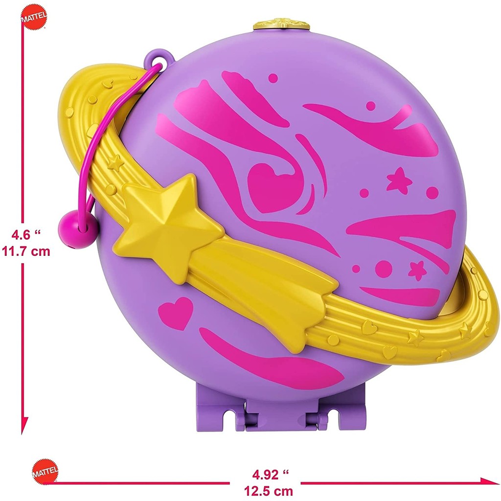 ĐỒ CHƠI POLLY POCKET - Polly Pocket khám phá không gian Sao Thổ - MÃ SP GKJ51/FRY35