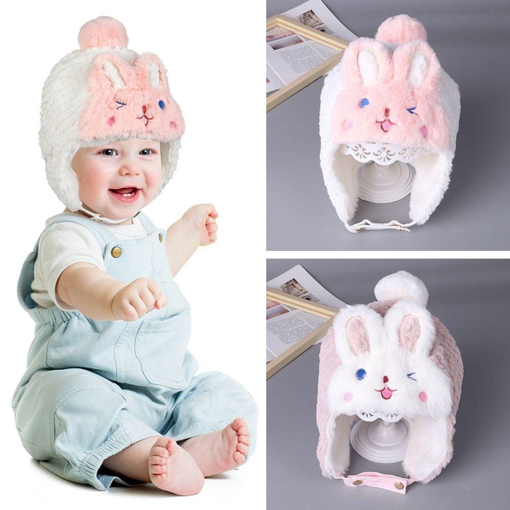 Mũ Beanie Cotton Giữ Ấm Tai Dành Cho Trẻ Em