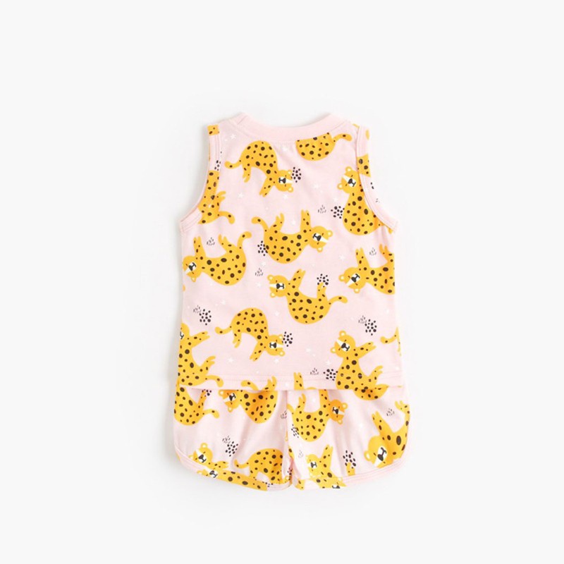 BB Baby Infant Cotton Tank Vest Set  Summer Infant  Casual Shorts Size 0-2Y