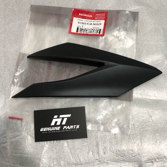 Tai thỏ Sonic 150R đen nhám chính hãng