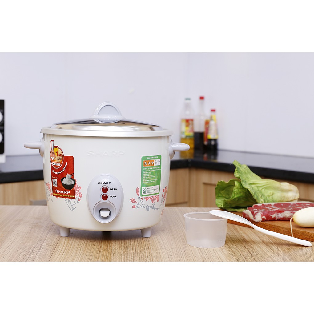 Nồi cơm điện Sharp 1.5 lít KSH-D15V (màu ngẫu nhiên) | BigBuy360 - bigbuy360.vn