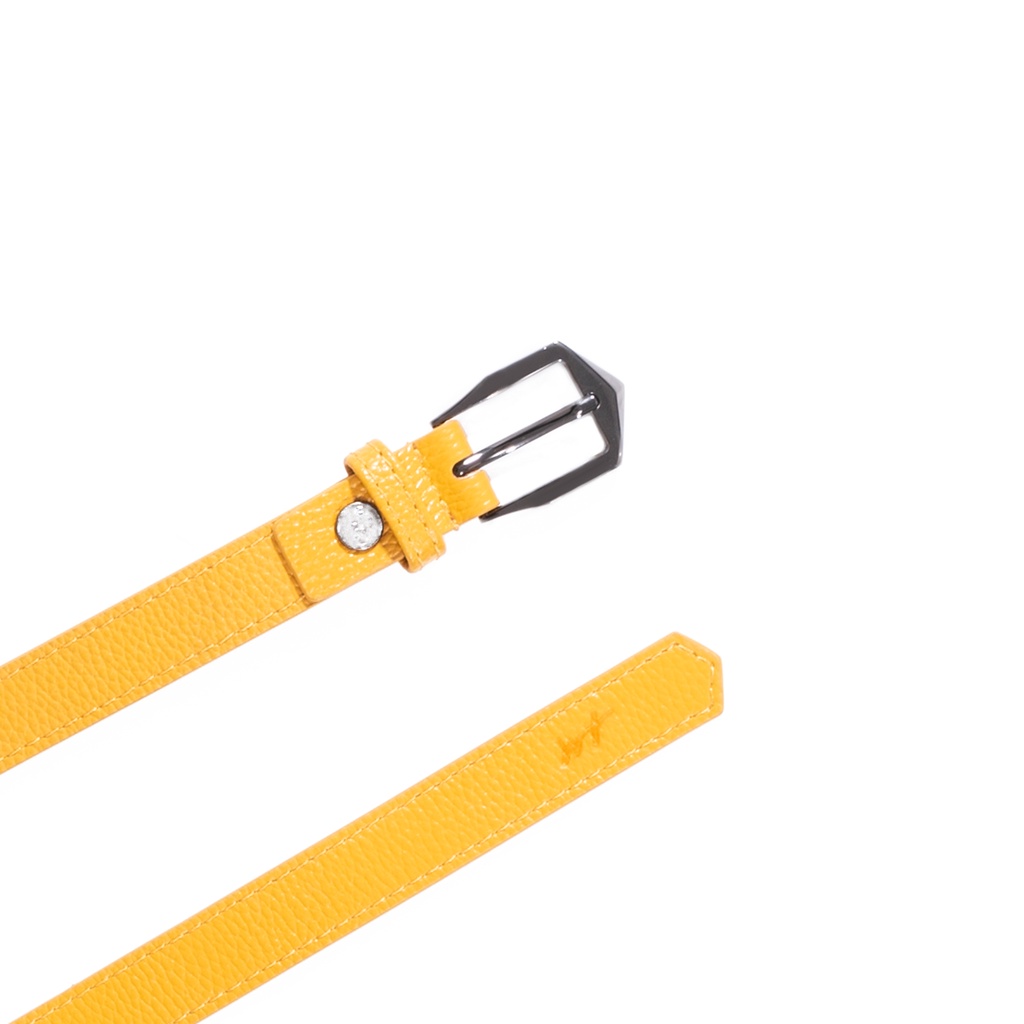 Thắt Lưng Nữ Da Bò Cao Cấp Khóa Đen Màu Đỏ, Vàng, Nâu, Xanh, Trắng WT Leather 193121203, 193122506, 193123901