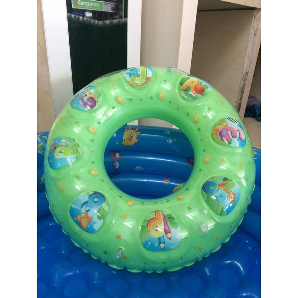 SỈ PHAO TRÒN TẬP BƠI SIZE 90CM LOẠI 2 LỚP CHO BÉ