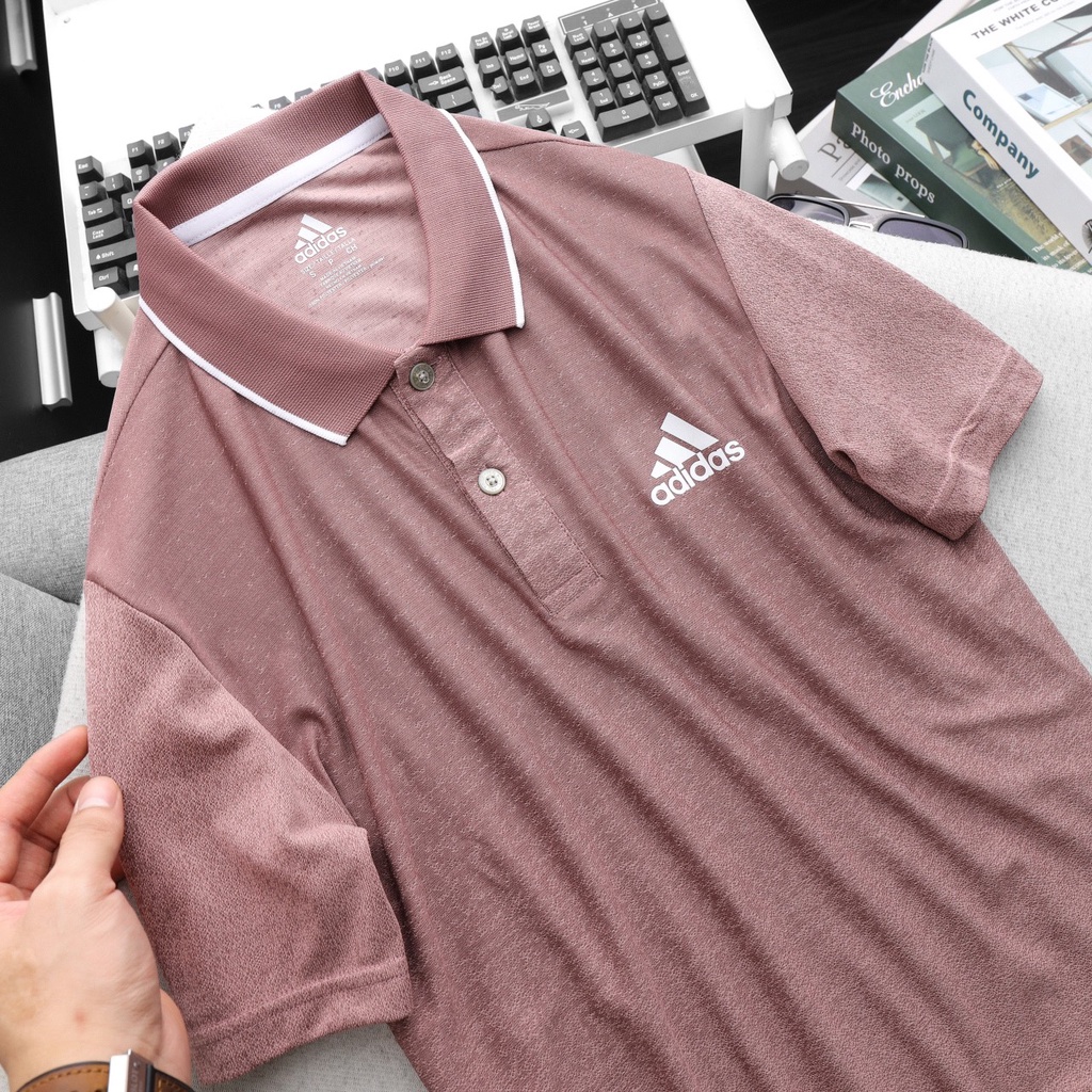 Áo thun thể thao cổ trụ, áo thun golf thể thao viền cổ, vải thun đàn hồi mát lạnh 7011