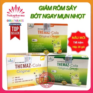 ✅ [CHÍNH HÃNG] Bột sủi thanh nhiệt giải độc gan Themaz Cola Original cam chanh - Giảm nóng trong, nhiệt miệng, mẩn ngứa