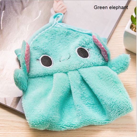 Khăn lau tay treo tường hình hoạt hình dễ thương