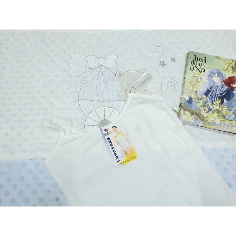 Áo lá dáng dài chất thun có size cho bé mặc đi học, áo lót trong - uyên vũ shop