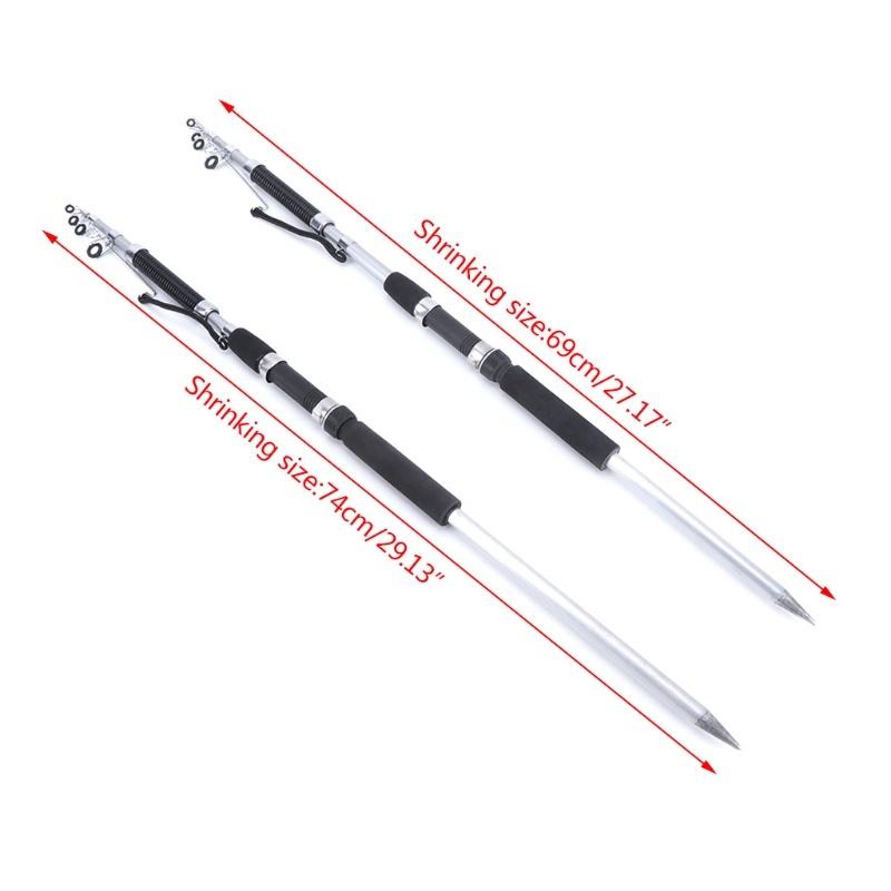 Cần Câu Cá Tự Động Bằng Thép Không Gỉ 1.2m 1.4m