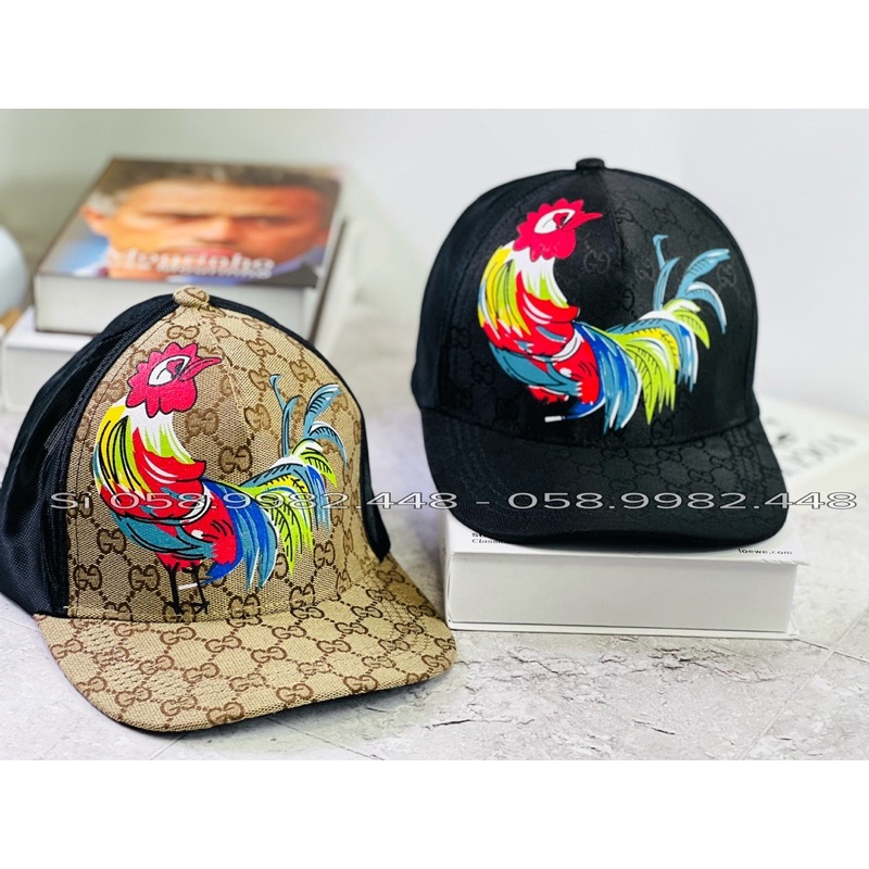 Nón Kết Phối Lưới Con Gà Màu 🐓 Thoáng Mát - Mũ Lưỡi Trai In 3d Cao Cấp From Chuẩn