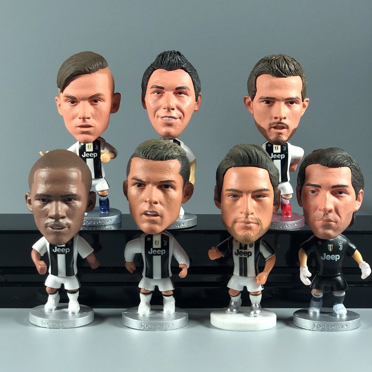 Mô hình tượng các cầu thủ 6,5cm Juventus dành cho các fan yêu bóng đá